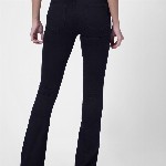 ONLY Women Black Flared High-Rise Jeans