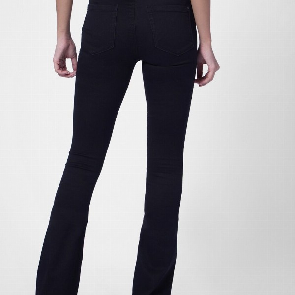 ONLY Women Black Flared High-Rise Jeans
