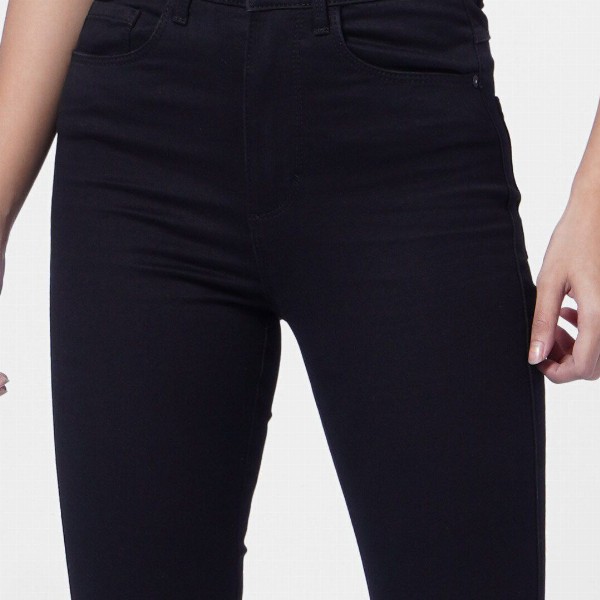 ONLY Women Black Flared High-Rise Jeans