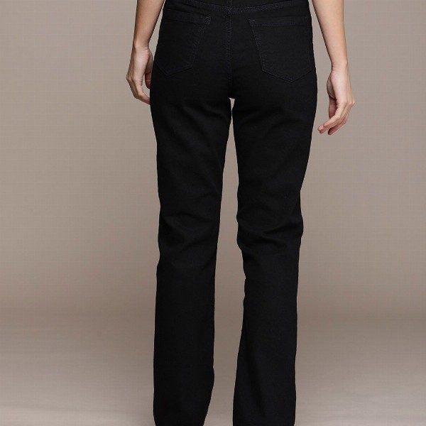 The Roadster Life Co. Women Straight Fit High-Rise Jeans