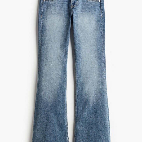H&M Women Flared Low Jeans