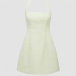 Forever New Halter Neck Fit & Flare Mini Dress