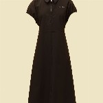 ONLY Puff Sleeve Shirt Midi Dress