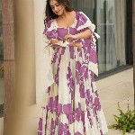 CORSICA Print A-Line Maxi Dress