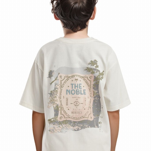 Rare Ones Boys Graphic Back Print Oversized T-shirt