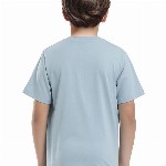 RARE ONES Boys Brand Logo Printed Round Neck Short Sleeves T-shirt