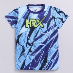 HRX by Hrithik Roshan Boys Abstract Printed Rapid-Dry T-shirt