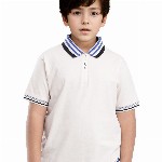Rare Ones Boys Solid Zipper Polo