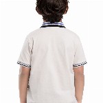 Rare Ones Boys Solid Zipper Polo