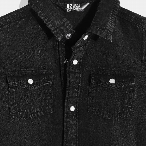 HERE&NOW Boys Denim Casual Shirt