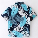 CrayonFlakes Boys Tropical Printed Casual Shirt