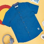 Pantaloons Junior Boys Button-Down Collar Short Sleeves Cotton Casual Shirt