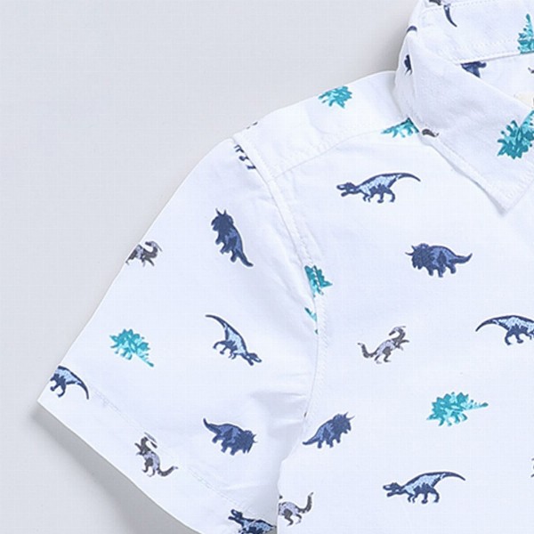 Happy Faces Kids Boys Printed Pure Cotton Casual Shirt