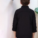 French Connection Boys Premium Spread Collar Solid Cotton Casual Shirt