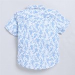 Happy Faces Kids Boys Printed Pure Cotton Casual Shirt