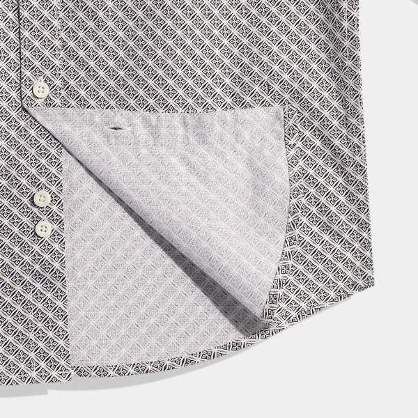 Allen Solly Junior Boys Printed Pure Cotton Casual Shirt