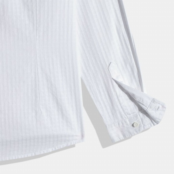 Allen Solly Junior Boys Slim Fit Self Design Pure Cotton Casual Shirt With Bow Tie