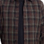 RARE ONES Boys Spread Collar Tartan Checked Cotton Casual Shirt