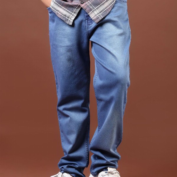 V-Mart Boys Light Fade Mid-Rise Jeans