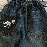 FOREVER FRIDAY Boys Low Distress Light Fade Jeans