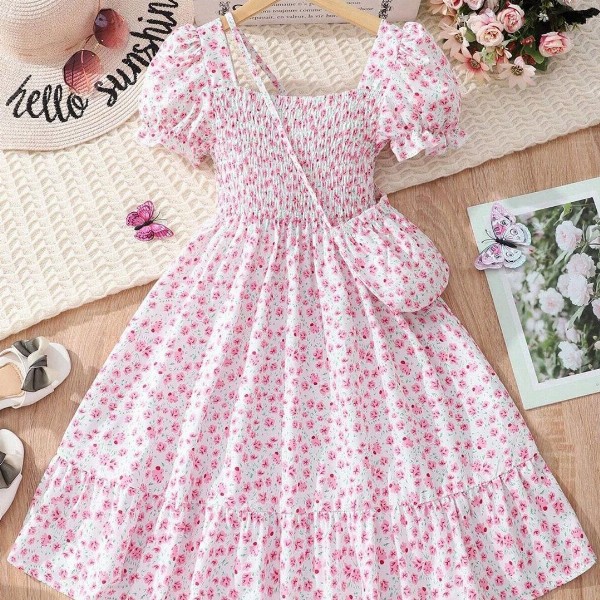 BAESD Floral Print Fit & Flare Dress