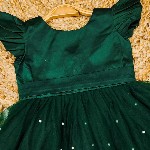 Tejam Satin Fit & Flare Dress