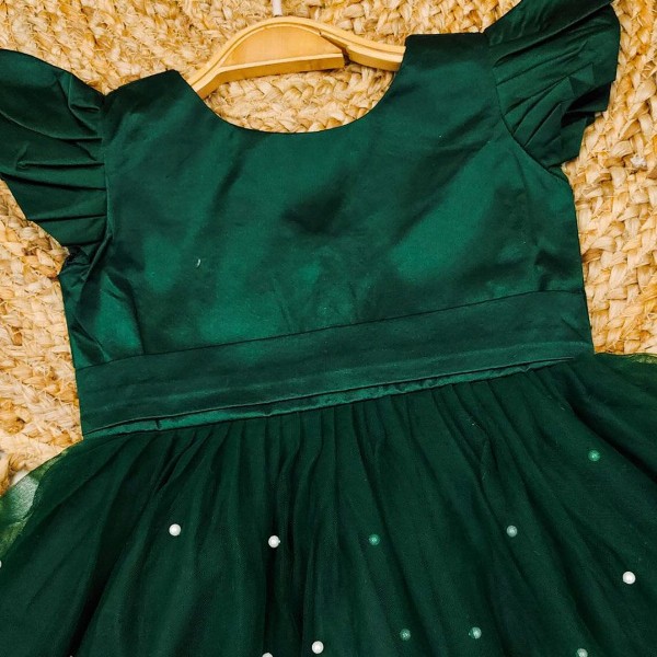 Tejam Satin Fit & Flare Dress