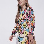 Vero Moda Print A-Line Dress