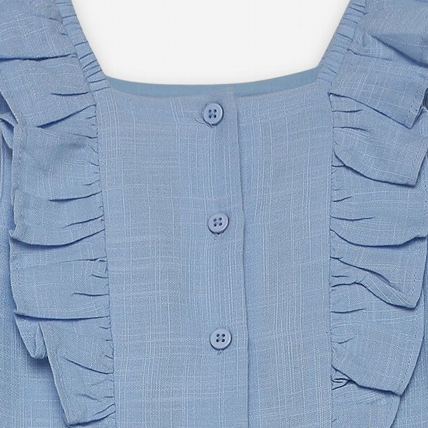 Ed-a-Mamma Girls Schiffli Embroidered Fit & Flare Dress