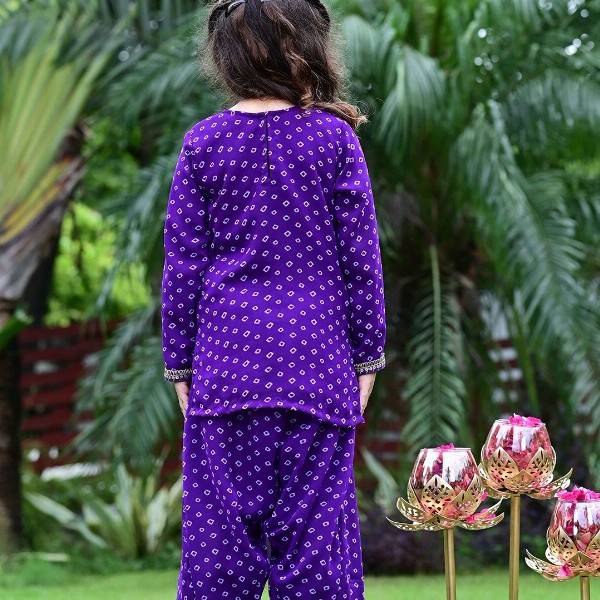 EthIndia Polka Dot Print Georgette Sheath Dress