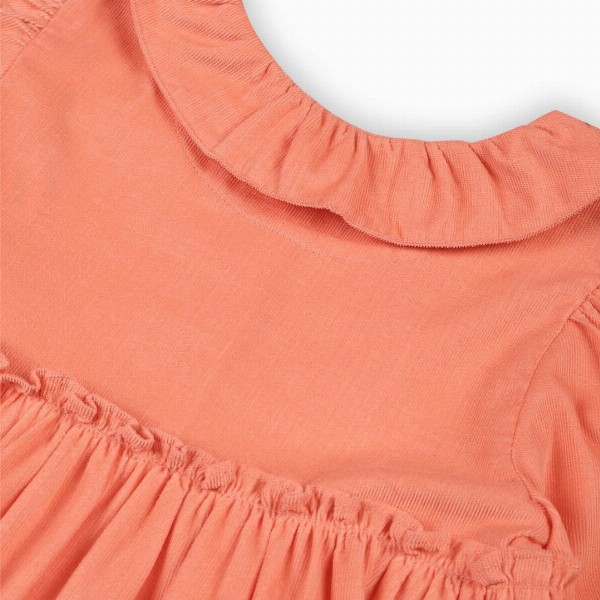 Somersault Girls Peter Pan Collar Corduroy Pure Cotton A-Line Dress