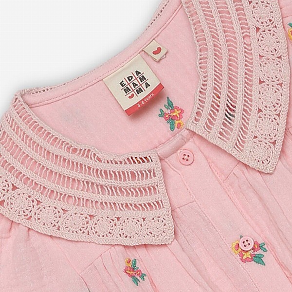 Ed-a-Mamma Girls Floral A-Line Dress