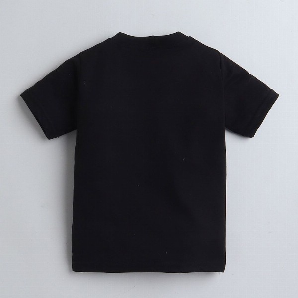 BAESD Boys Notched Lapel Collar Single-Breasted Blazer with Trouser & T-Shirt 3-piece Suit