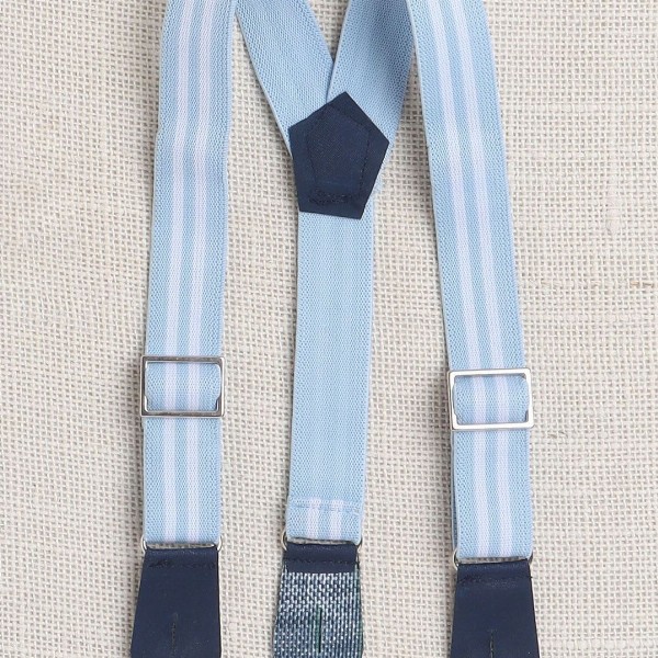 BUMZEE Infants Boys Printed Pure Cotton Shirt With Shorts And Bow Cap Suspenders