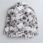 BAESD Boys Notched Lapel Collar Single-Breasted Blazer with Trouser & T-Shirt 3-piece Suit