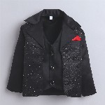 FOURFOLDS Self Designed Single Breasted 3-Pcs Suits