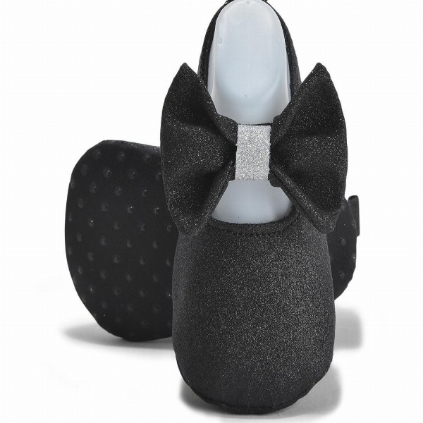 Star Fish Unisex Kids Bow Detail Cotton Booties