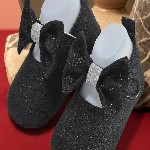 Star Fish Unisex Kids Bow Detail Cotton Booties