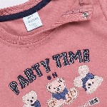 Dollar Boys Printed Round Neck Short Sleeves T-Shirt With Shorts