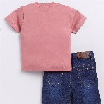 Dollar Boys Printed Round Neck Short Sleeves T-Shirt With Shorts