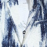 CAVIO Boys Printed Pure Cotton Single-Breasted Blazer With Crew-Neck T-Shirt