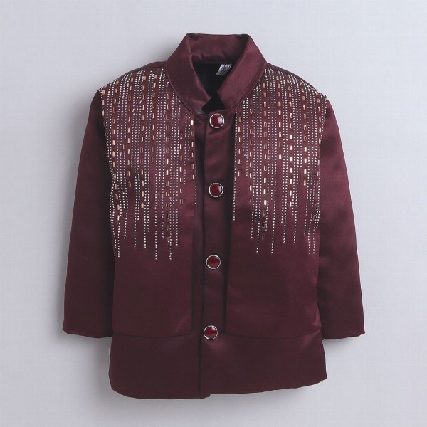 BAESD Boys Embroidered 2-Piec Suits