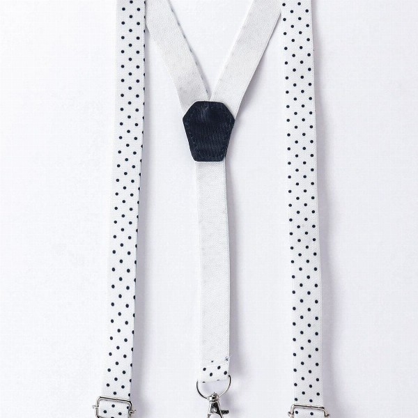 Mark & Mia Boys Pleated Cotton Casual Shirt With Suspender & Bow Detailing