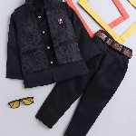 BAESD Boys Single Breasted Three Piece Party Suit