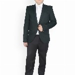 SG YUVRAJ Boys Shawl Collar Single Breasted Blazer