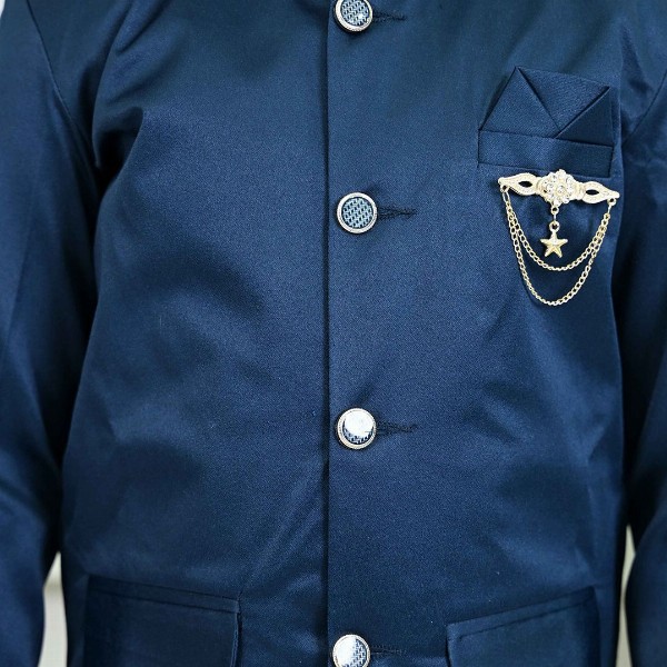 BT DEZINES Boys Single-Breasted Two-Piece Suit