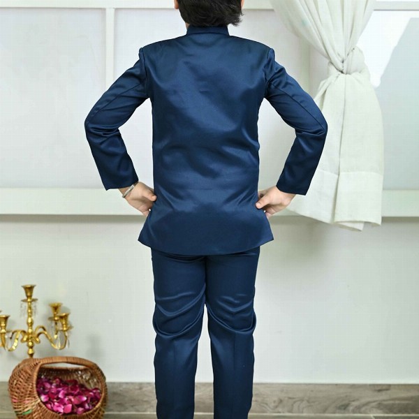 BT DEZINES Boys Single-Breasted Two-Piece Suit