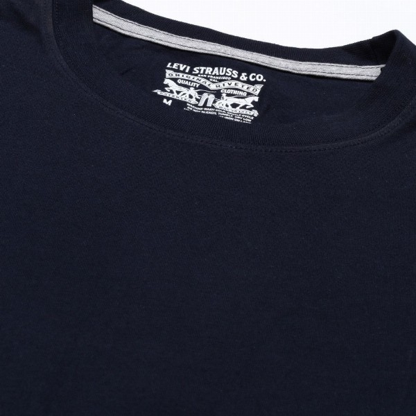 Levis Men Soft Pure Cotton Round Neck Half Sleeve Tshirt