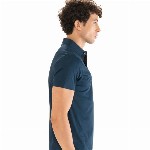 STRCH Men Anti Odour Solid Polo Collar T-shirt