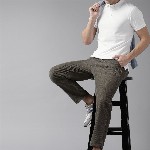 Roadster Men White Polo Collar Cotton Pure Cotton T-shirt